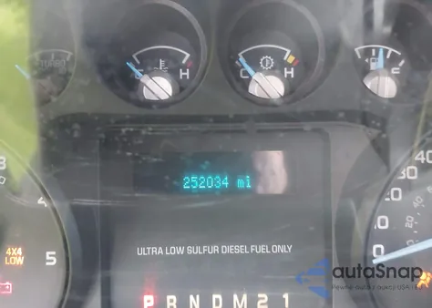 2013 Ford F-250 Xl из США, поврежденный, VIN 1FT7W2BT7DEA37247